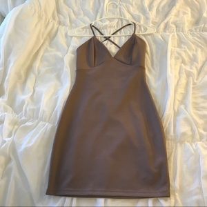 Glare mini dress
